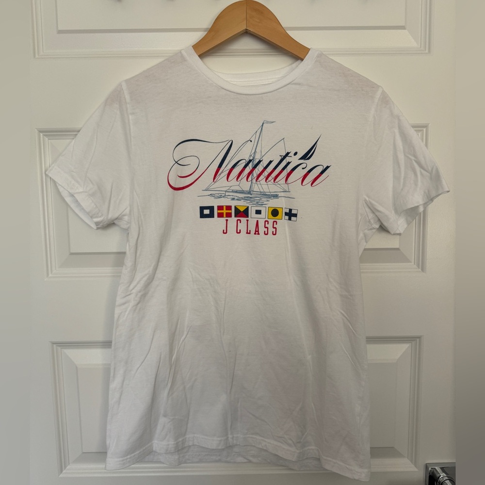Nautica White Tee